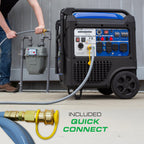 DuroMax XP4500iH 4,500-Watt Dual Fuel Portable Digital Inverter Generator - Gas & Propane, Remote Electric Start, RV & Emergency Ready Gronata