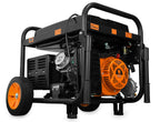 WEN 11,000-Watt 120V/240V Dual Fuel Portable Generator with Wheel Kit and Electric Start (DF1100T) Gronata