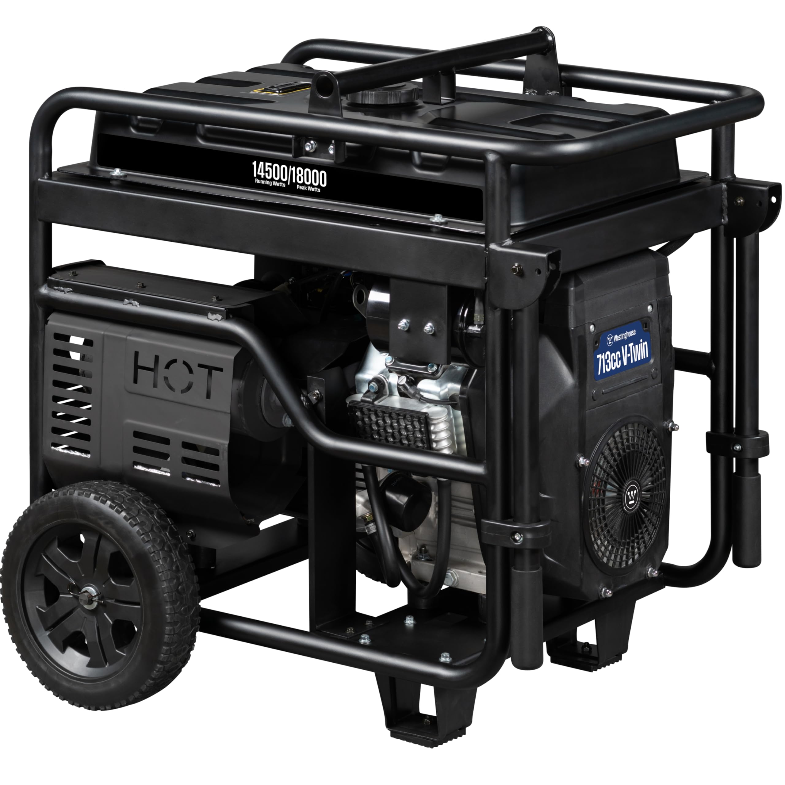 Westinghouse 9500 Peak Watt Dual Fuel Home Backup Portable Generator, Electric Start, Transfer Switch Ready, Gas & Propane Powered, CO Sensor Gronata
