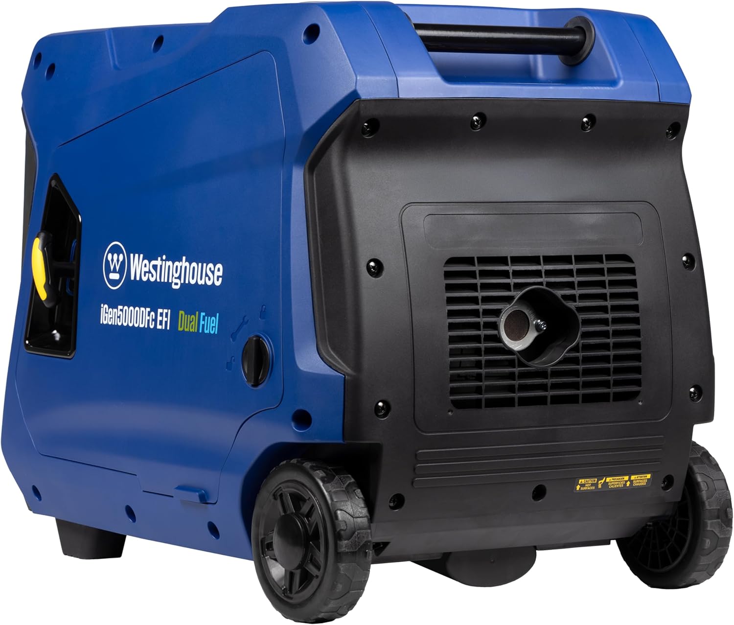 Westinghouse 5000 Peak Watt Super Quiet Dual Fuel Portable Inverter EFI Generator, Remote Electric Start, Gas & Propane Powered, RV Ready, CO Sensor, Parallel Capable, CARB Compliant Gronata