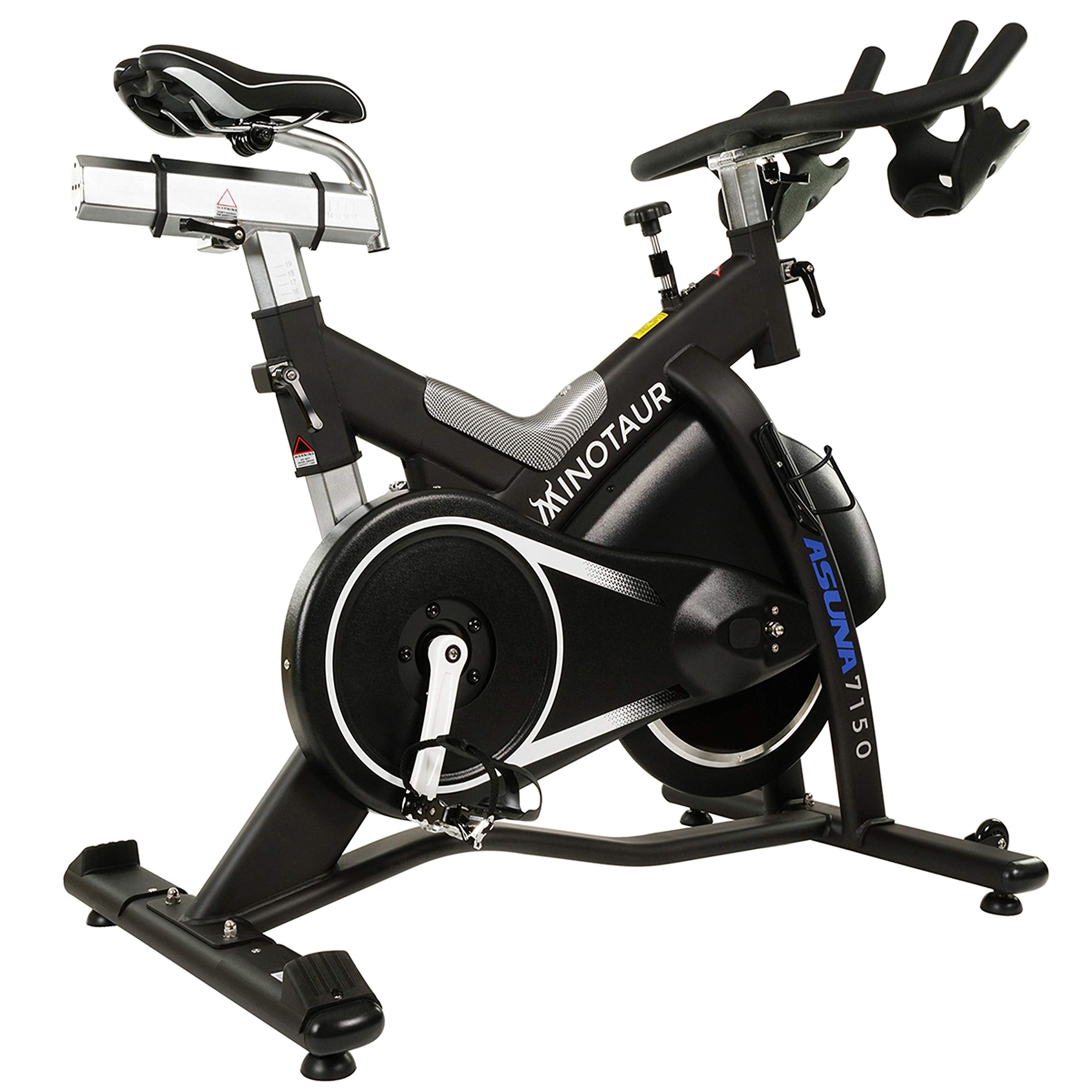 Sunny Health & Fitness Indoor Cycling Exercise Bike with SPD pedals - SF-B1509, White, 47 L x 20 W x 47 5 H Gronata