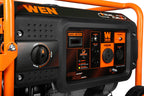 WEN DF472X 4750-Watt 120-Volt/240-Volt Dual Fuel Portable Generator with CO Shutdown Sensor Gronata