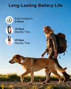 Jugbow Dog Shock Collar - 4500FT Dog Training Collar with Remote, IPX8 Waterproof Electric Dog Collar with 4 Training Modes, Security Lock, Rechargeable eCollar for 10-120lbs Small Medium Large Dogs Gronata