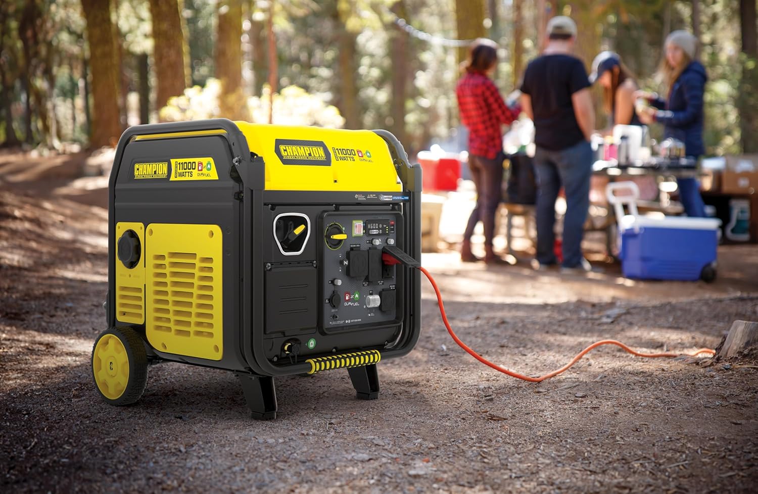Champion Power Equipment 11,000-Watt Electric Start Dual Fuel Home Backup Portable Inverter Generator with Quiet Technology and Free 3-Year Warranty Gronata