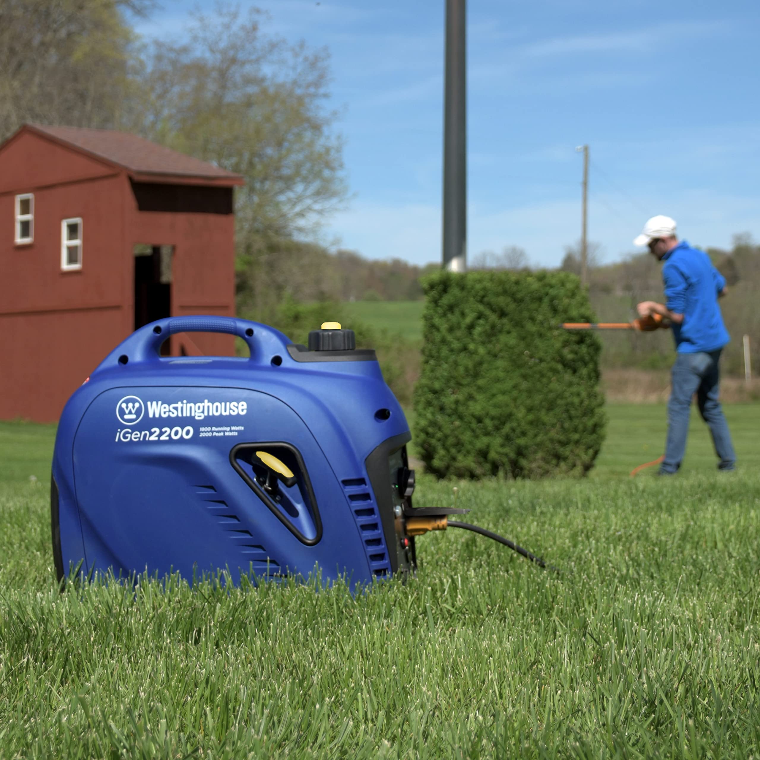 Westinghouse 2800 Peak Watt Super Quiet & Lightweight Portable Inverter Generator, Gas Powered, Parallel Capable, Long Run Time Gronata