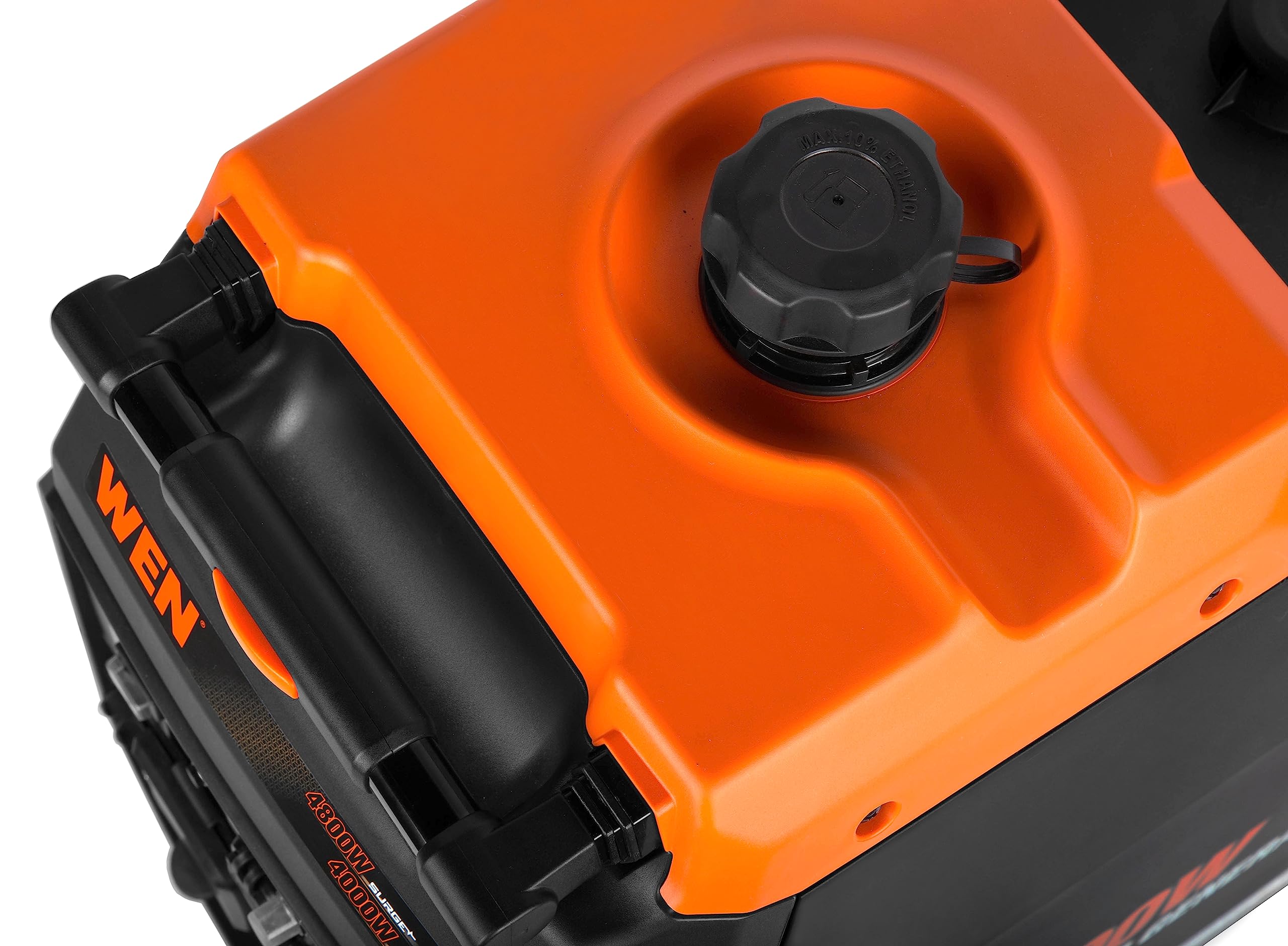 WEN Quiet and Lightweight 4800-Watt Dual Fuel RV-Ready Electric Start Portable Inverter Generator with Fuel Shut Off and CO Watchdog (DF480iX) Gronata