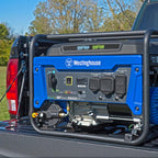 Westinghouse 4650 Peak Watt Dual Fuel Portable Generator, RV Ready 30A Outlet, Gas & Propane Powered, CO Sensor Gronata