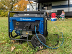 Westinghouse 4650 Peak Watt Dual Fuel Portable Generator, Remote Electric Start with Auto Choke, RV Ready 30A Outlet, Gas & Propane Powered, CO Sensor Gronata