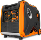 WEN DF451i Super Quiet 4500-Watt Electric Start Dual Fuel RV-Ready Portable Inverter Generator with Fuel Shut-Off Gronata