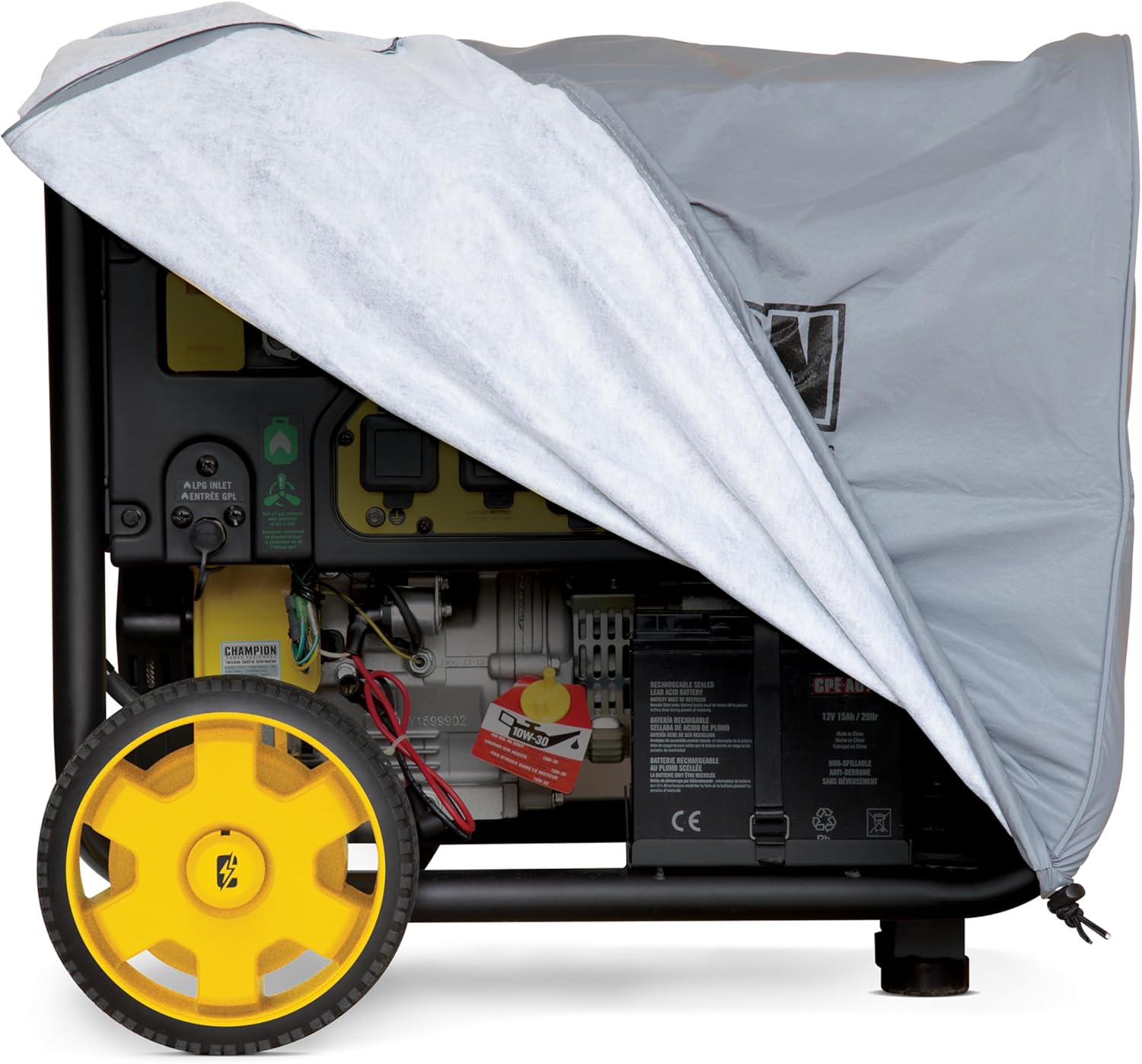 Champion Power Equipment Weather-Resistant Storage Cover for 4800-11,500-Watt Portable Generators Gronata