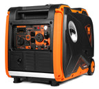 WEN DF451i Super Quiet 4500-Watt Electric Start Dual Fuel RV-Ready Portable Inverter Generator with Fuel Shut-Off Gronata