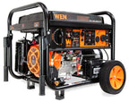 WEN 11,000-Watt 120V/240V Dual Fuel Portable Generator with Wheel Kit and Electric Start (DF1100T) Gronata