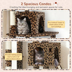 Globlazer Heavy Duty Cat Tree, 70 inch Sturdy Cat Tree for Indoor Cats Extra Large Cat Tower with Scratching Post, Hammock, Cat Condo for Adult Cats Kittens, F70 Pro, Light Grey Gronata