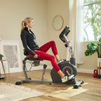Sunny Health & Fitness Elite Interactive Series Exercise Recumbent Bike - SF-RB420046 Gronata