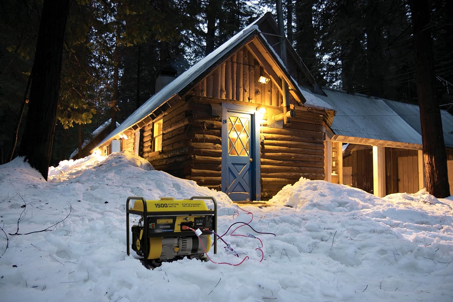 Champion Power Equipment 1500-Watt Portable Generator with Free 3-Year Warranty Gronata
