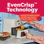 Instant Pot 6QT VORTEX Plus Air Fryer, 6-in-1, Air Fry, Broil, Dehydrate, Crisp, Roast, Reheat, Bake, Dishwasher-Safe Airfryer basket, from the Makers of Instant Pot, Stainless Steel Gronata