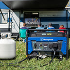 Westinghouse 4650 Peak Watt Dual Fuel Portable Generator, RV Ready 30A Outlet, Gas & Propane Powered Gronata