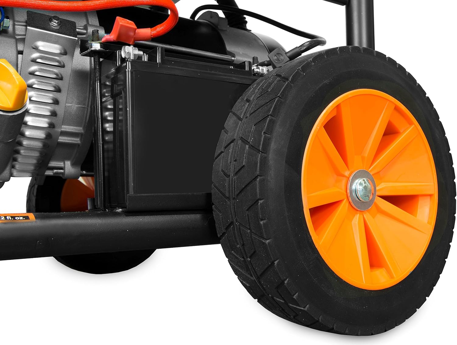 WEN 4,750-Watt 120V/240V Dual Fuel Portable Generator with Wheel Kit and Electric Start (DF475T) Gronata