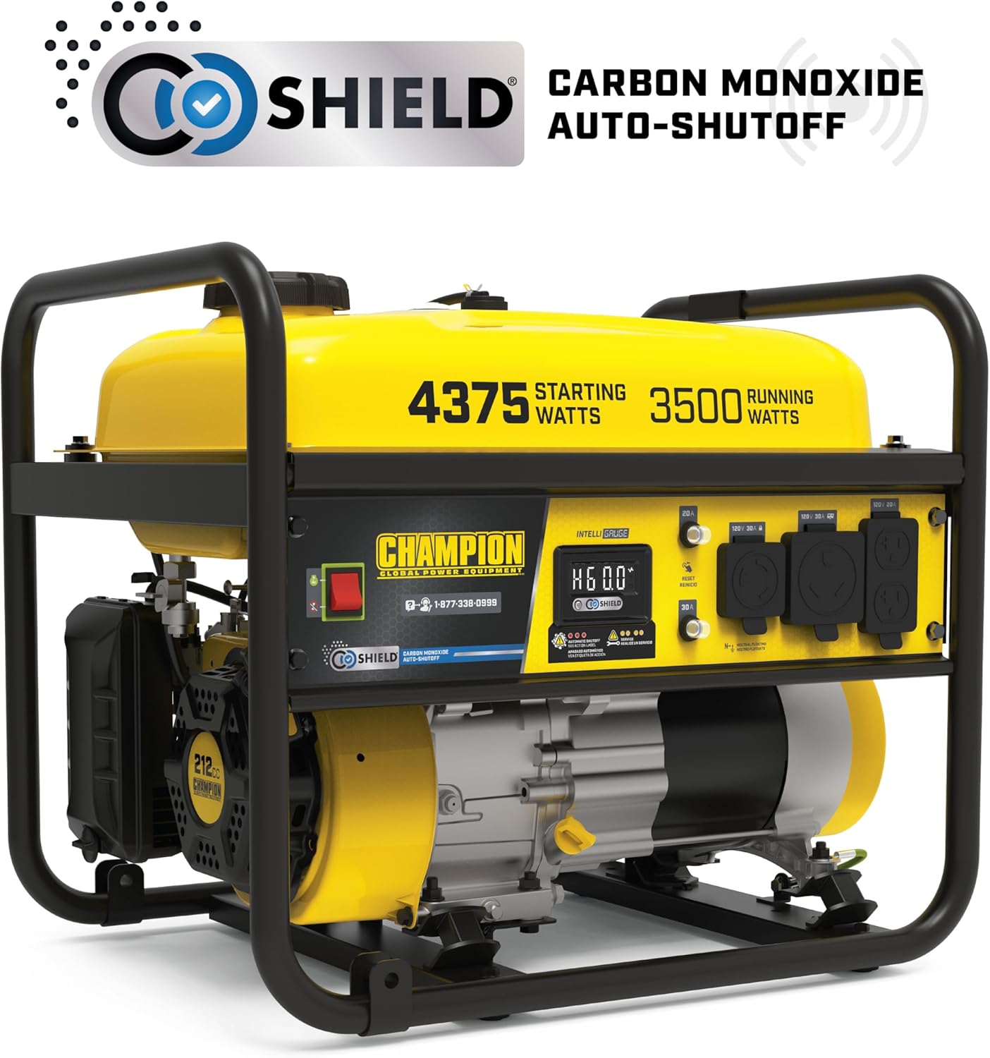 Champion Power Equipment 4375-Watt RV Ready Portable Generator with Free 3-Year Warranty Gronata