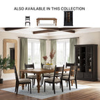 Signature Design by Ashley Chadworth Classic Curio with Anti-Tipping and Removable Shelf, Black Gronata
