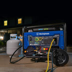 Westinghouse 4650 Peak Watt Dual Fuel Portable Generator, Remote Electric Start with Auto Choke, RV Ready 30A Outlet, Gas & Propane Powered Gronata