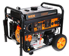 WEN 11,000-Watt 120V/240V Dual Fuel Portable Generator with Wheel Kit and Electric Start (DF1100T) Gronata