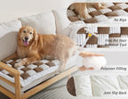 Couch Cushion Cover for dogs Sofa Cover Washable Pet Love Seat Couch Covers for Sofa Slipcovers Couch Protector Blanket for Dogs Sofa Cushion Covers for Pets Washable Pad Black 70x150cm/27.6x59in Gronata