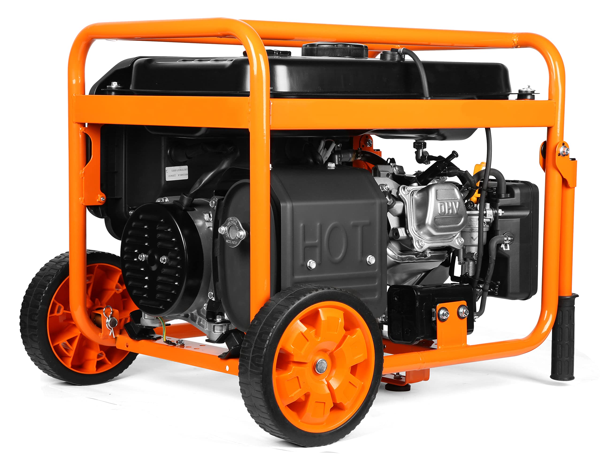 WEN DF472X 4750-Watt 120-Volt/240-Volt Dual Fuel Portable Generator with CO Shutdown Sensor Gronata