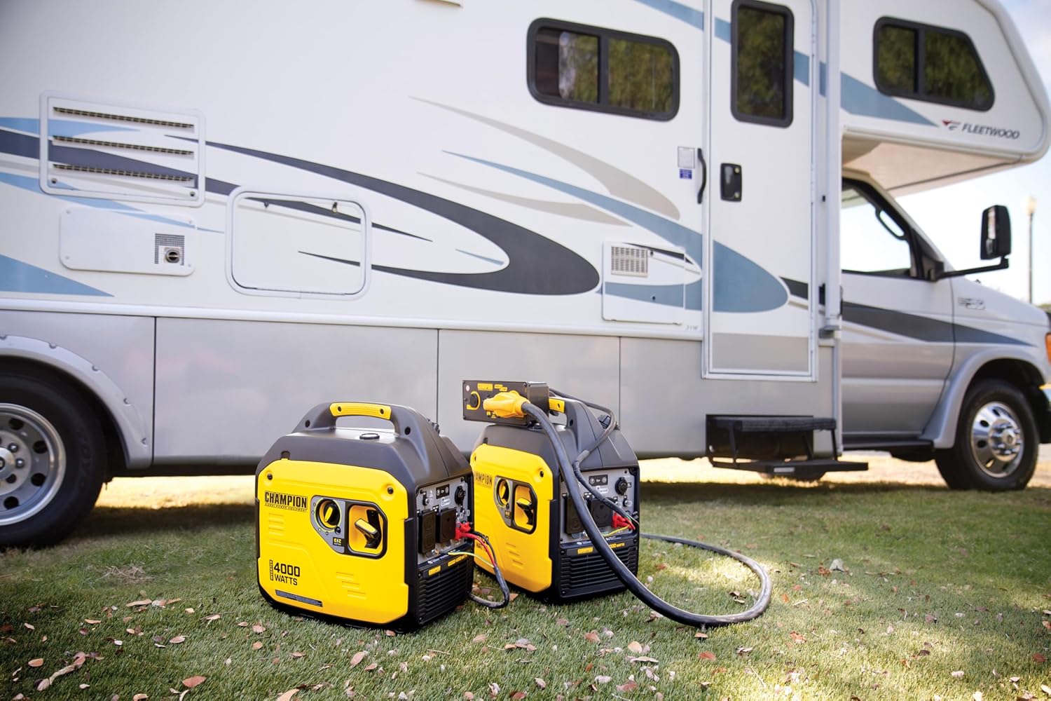 Champion Power Equipment 4000-Watt RV Ready Portable Inverter Generator with Quiet Technology and Free 3-Year Warranty Gronata