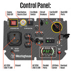 Westinghouse iGen4500DF Super Quiet Dual Fuel Portable Inverter Generator, 4500 Peak Watts & 3700 Rated Watts, Remote Electric Start, Gas & Propane Powered, RV Ready 30A Outlet, Parallel Capable Gronata
