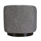 CHITA Swivel Accent Chair, Fully Assembled Fabric Barrel Armchair with FSC Certified Upholstered for Living Room, Bedroom and Office, Cream Gronata