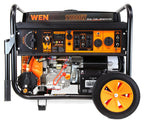 WEN 11,000-Watt 120V/240V Dual Fuel Portable Generator with Wheel Kit and Electric Start (DF1100T) Gronata