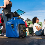 Westinghouse 1500 Peak Watt Super Quiet & Lightweight Portable Inverter Generator, Gas Powered, CO Sensor, Parallel Capable, Long Run Time,Blue Gronata