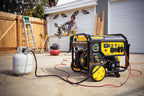 Champion Power Equipment 11,500-Watt Electric Start Dual Fuel Home Backup Portable Generator with Free 3-Year Warranty Gronata