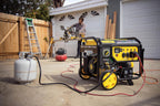 Champion Power Equipment 9375-Watt Dual Fuel Portable Generator with Electric Start and Free 3-Year Warranty Gronata
