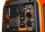 WEN Quiet and Lightweight 3600-Watt Dual Fuel RV-Ready Portable Inverter Generator with Fuel Shut Off and CO Watchdog (DF360iX) Gronata