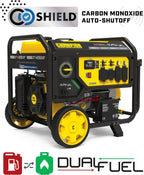 Champion Power Equipment 11,500-Watt Electric Start Dual Fuel Home Backup Portable Generator with Free 3-Year Warranty Gronata