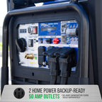 DuroMax XP16000iH 16,000-Watt Dual Fuel Portable Digital Inverter Generator - Gas & Propane, Remote Electric Start, Whole Home Power Backup, Transfer Switch Ready, RV & Emergency Ready Gronata