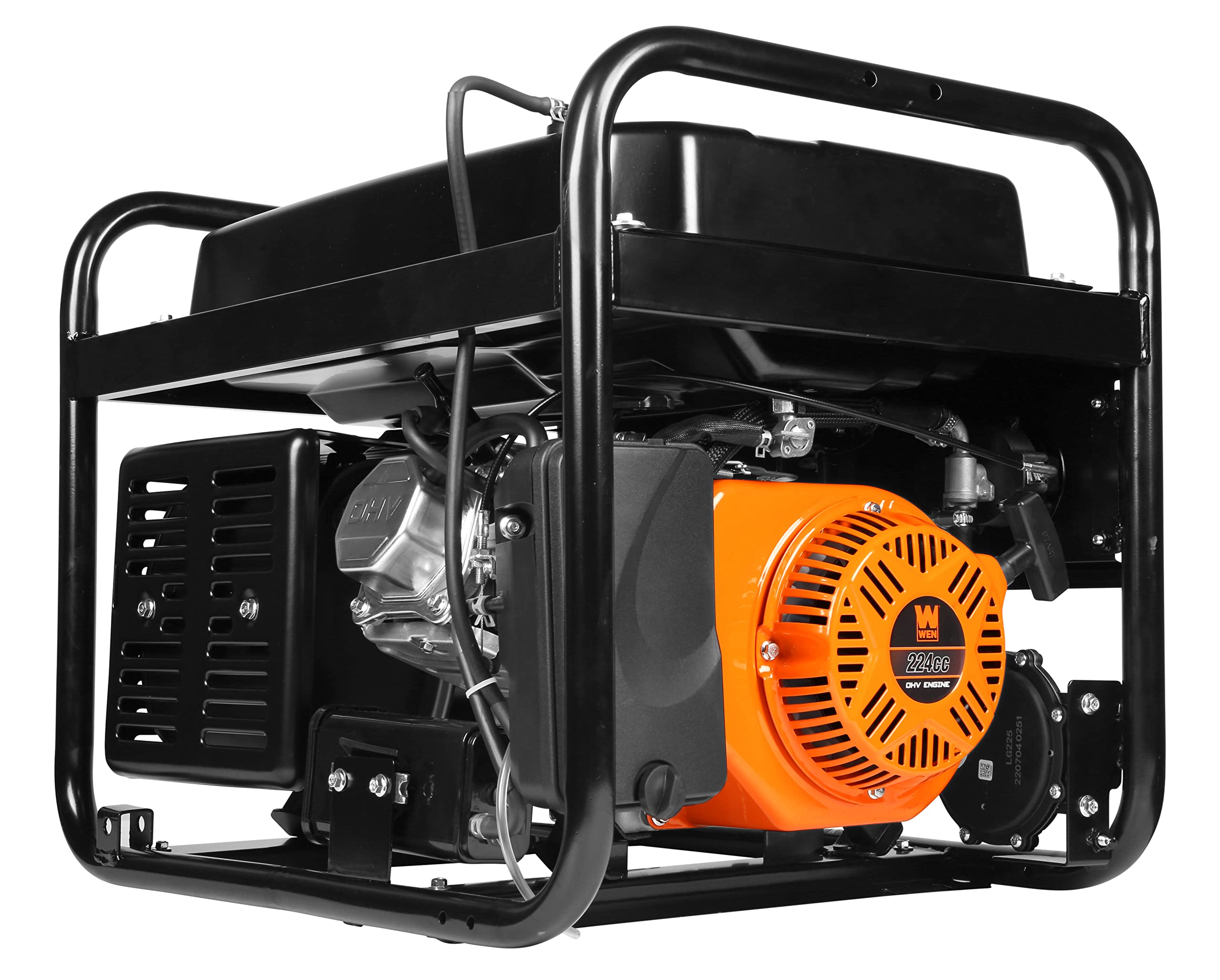 WEN DF472X 4750-Watt 120-Volt/240-Volt Dual Fuel Portable Generator with CO Shutdown Sensor Gronata