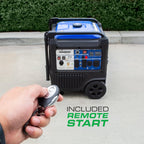DuroMax XP4500iH 4,500-Watt Dual Fuel Portable Digital Inverter Generator - Gas & Propane, Remote Electric Start, RV & Emergency Ready Gronata