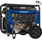 Westinghouse WGen9500DF Dual Fuel Home Backup Portable Generator, 12500 Peak Watts & 9500 Rated Watts, Remote Electric Start, Transfer Switch Ready, Gas and Propane Powered, CARB Compliant Gronata