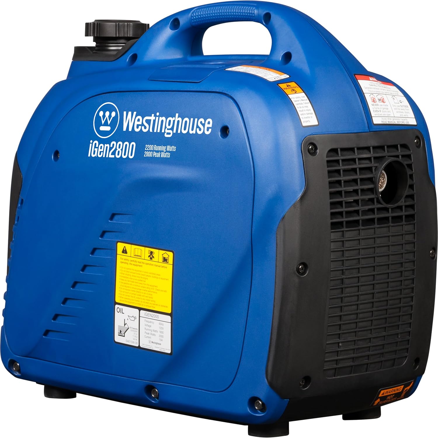 Westinghouse 2800 Peak Watt Super Quiet & Lightweight Portable Inverter Generator, Gas Powered, Parallel Capable, Long Run Time Gronata