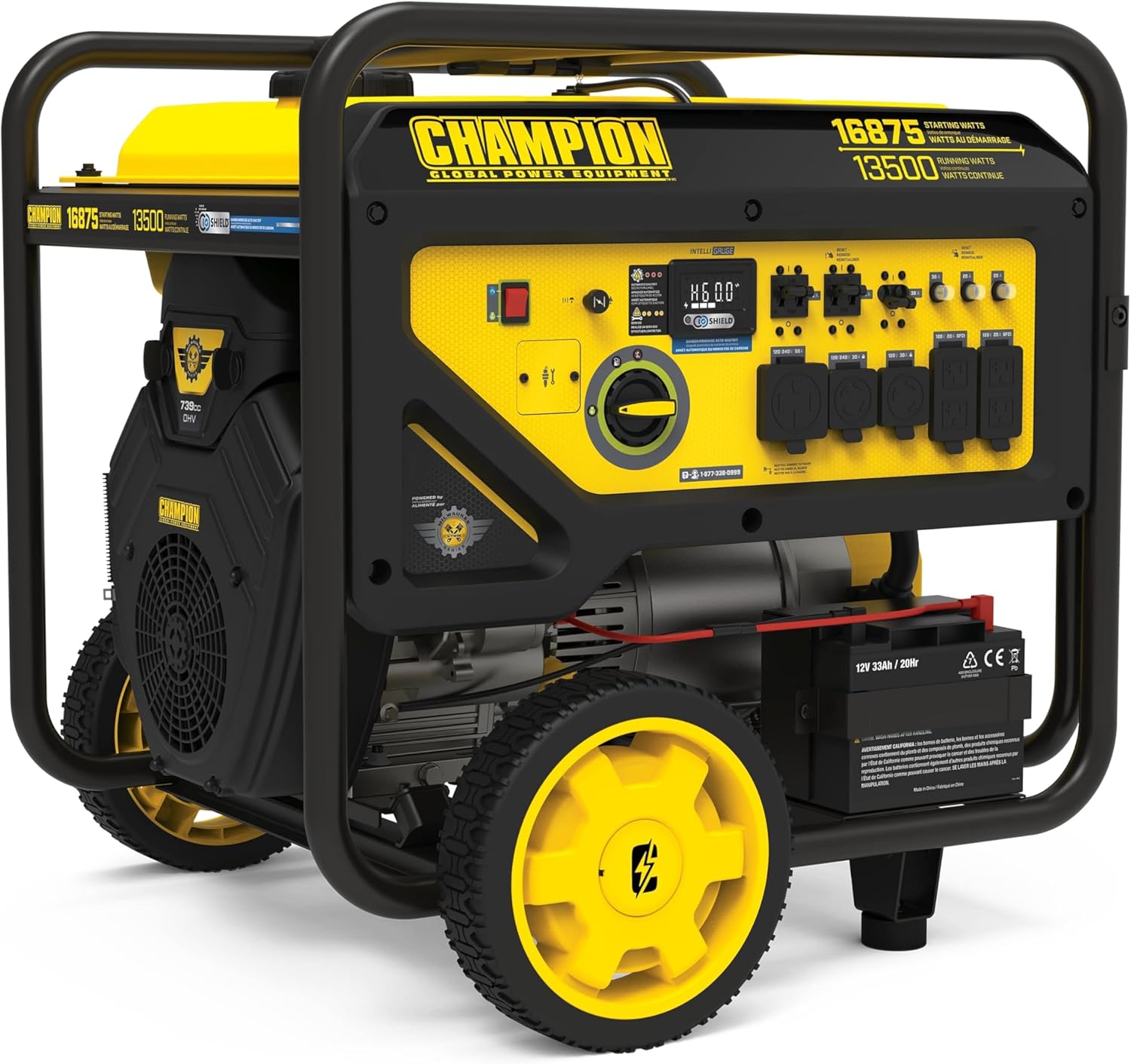 Champion Power Equipment 16,875-Watt Electric Start Home Backup Portable Generator with Free 3-Year Warranty Gronata
