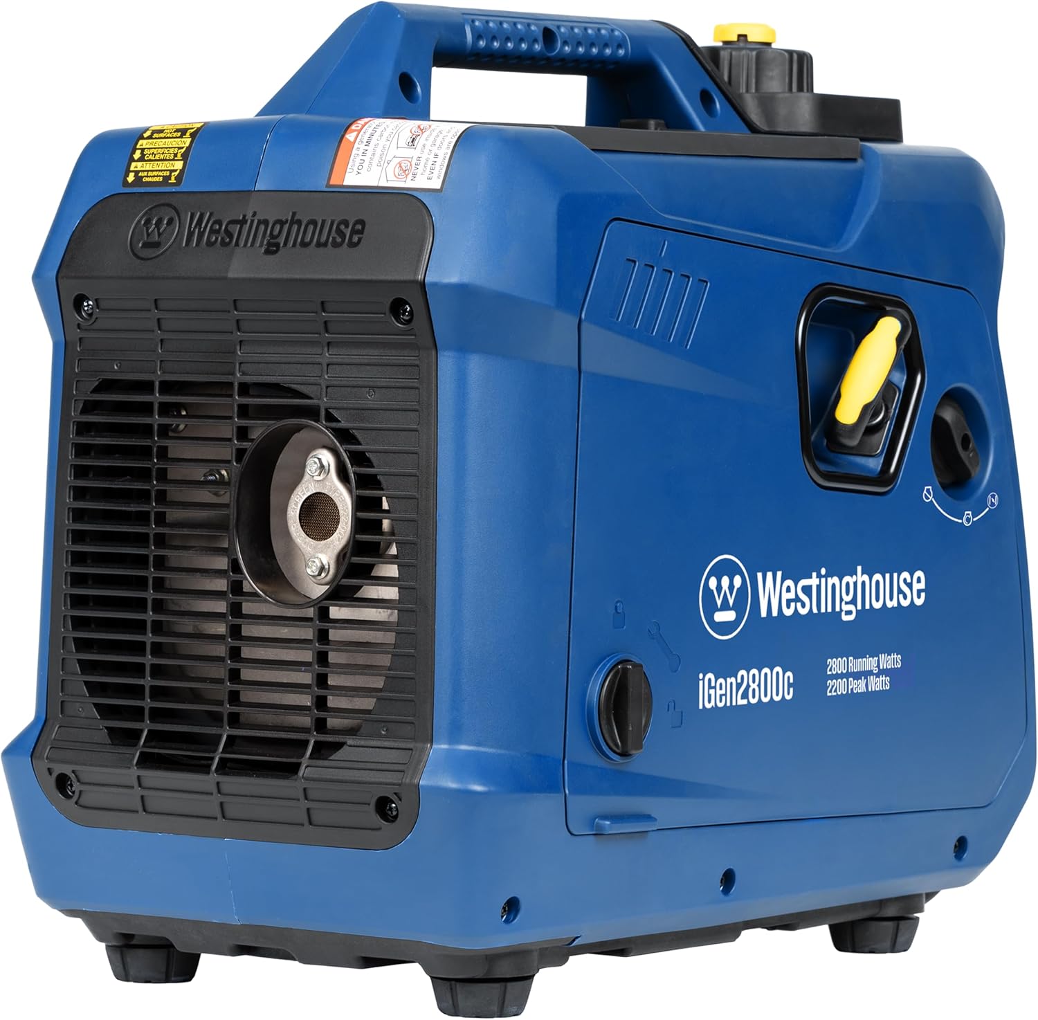 Westinghouse 2800 Peak Watt Super Quiet & Lightweight Portable Inverter Generator, Gas Powered, CO Sensor, Parallel Capable, Long Run Time Gronata