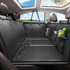 MYJAQI Back Seat Extender for Dogs, Waterproof Dog Car Seat Cover for Back Seat with Hard Bottom, 2026 Upgraded Material, Anti Scratch, Safer, Easy to Use and Clean, Holds 400lbs Gronata
