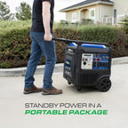 DuroMax XP4500iH 4,500-Watt Dual Fuel Portable Digital Inverter Generator - Gas & Propane, Remote Electric Start, RV & Emergency Ready Gronata