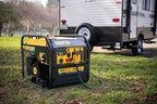 Champion Power Equipment 4,500-Watt Electric Start Dual Fuel RV Ready Portable Open Frame Inverter Generator with Quiet Technology and Free 3-Year Warranty Gronata