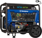 Westinghouse WGen7500DF Dual Fuel Home Backup Portable Generator, 9500 Peak Watts & 7500 Rated Watts, Remote Electric Start, Transfer Switch Ready, Gas & Propane Powered, CARB Compliant Gronata