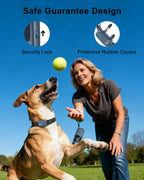 Jugbow Dog Shock Collar - 4500FT Dog Training Collar with Remote, IPX8 Waterproof Electric Dog Collar with 4 Training Modes, Security Lock, Rechargeable eCollar for 10-120lbs Small Medium Large Dogs Gronata