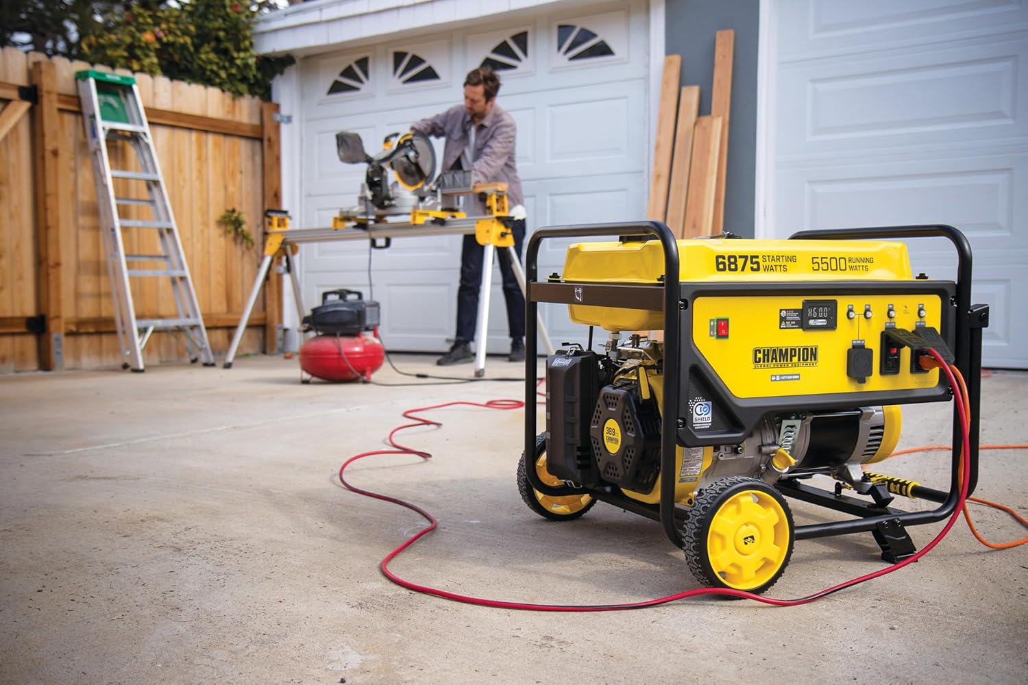 Champion Power Equipment 6875-Watt Portable Generator with Free 3-Year Warranty Gronata
